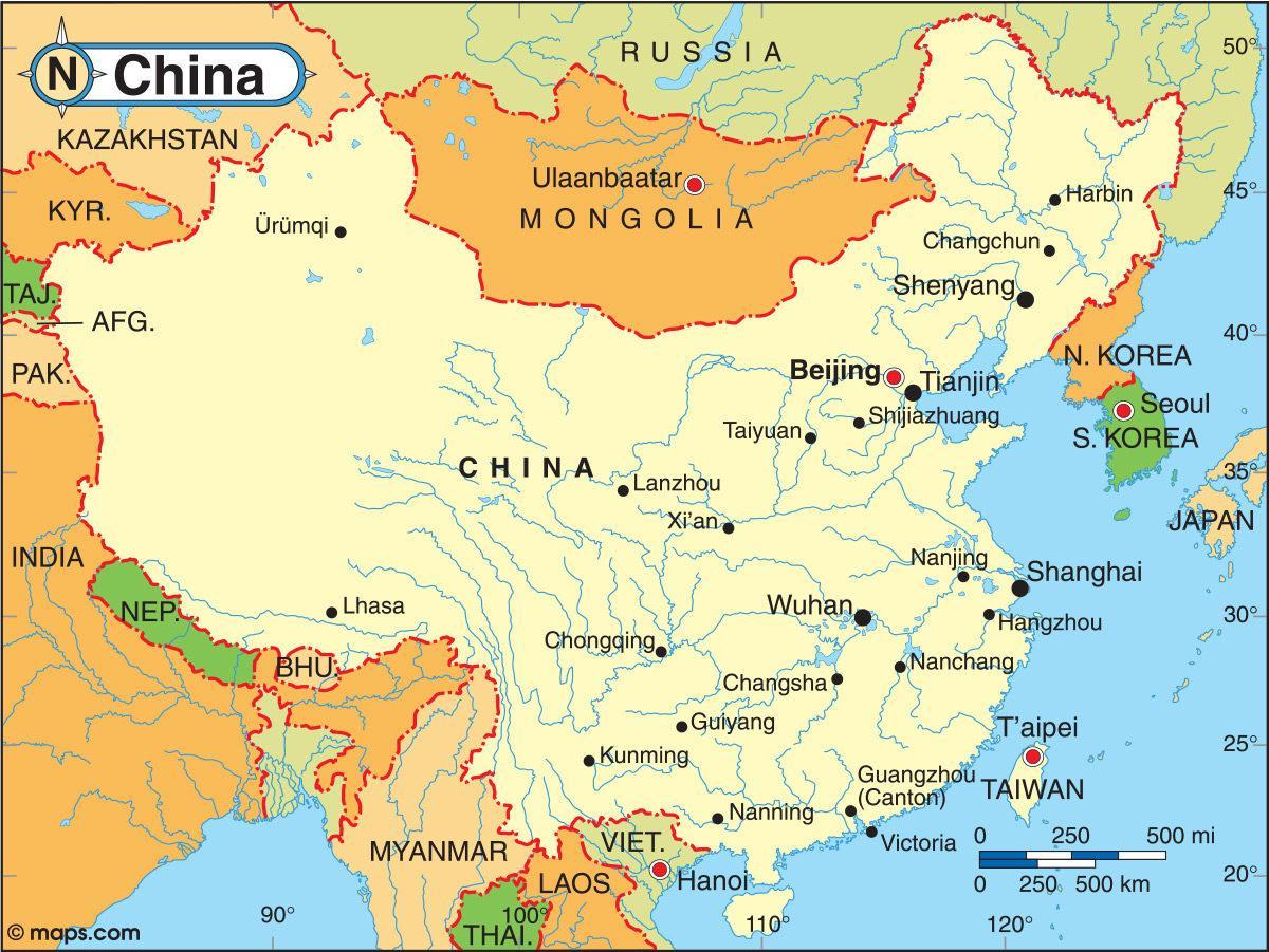 China southern flyvning kort