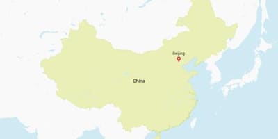 Vektor kort over Kina